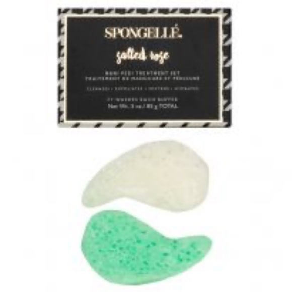 SPONGELLE SALTED ROSE MANI AND PEDI TREATMENT SET- Your Feet Will Thank You! - Picture 3 of 5